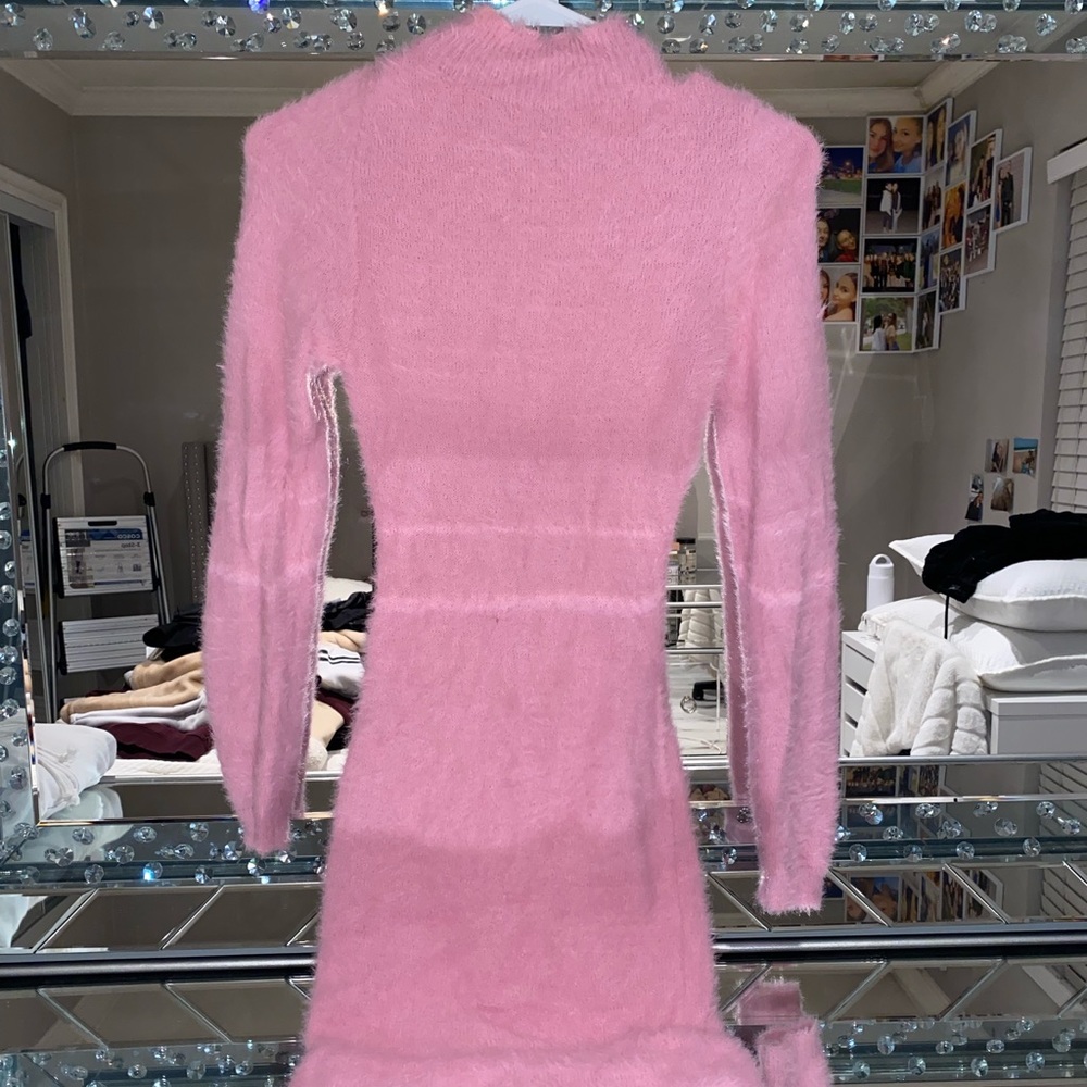 tight woven dress